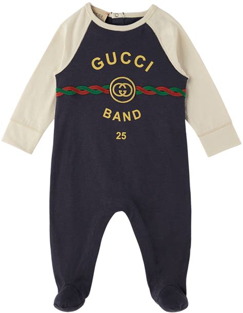 gucci baby gift set|gucci baby jumpsuit.